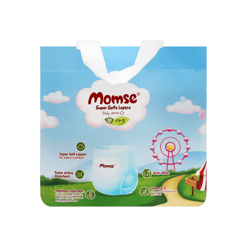 MOMSE BABY PANTS M-3 6-11 KG 32PCS - Nazar Jan's Supermarket