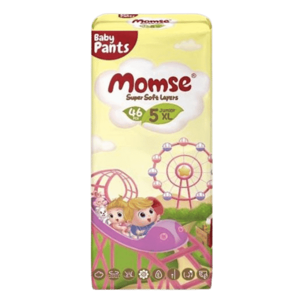 MOMSE BABY PANTS XL-5 46PCS - Nazar Jan's Supermarket