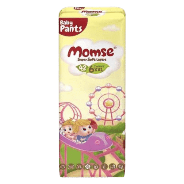 MOMSE BABY PANTS XXL-6 42PCS - Nazar Jan's Supermarket