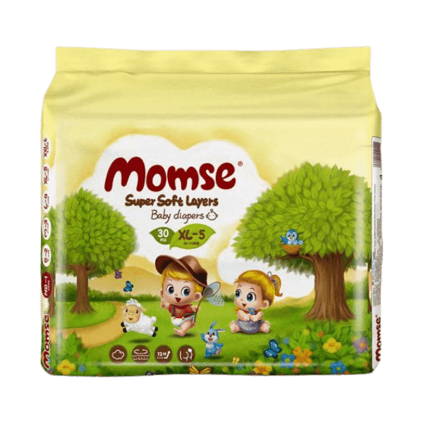 MOMSE DIAPERS XL-5 12-17KG 30PCS - Nazar Jan's Supermarket