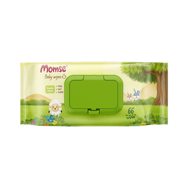 MOMSE SENSITIVE BABY WIPES 66PCS - Nazar Jan's Supermarket