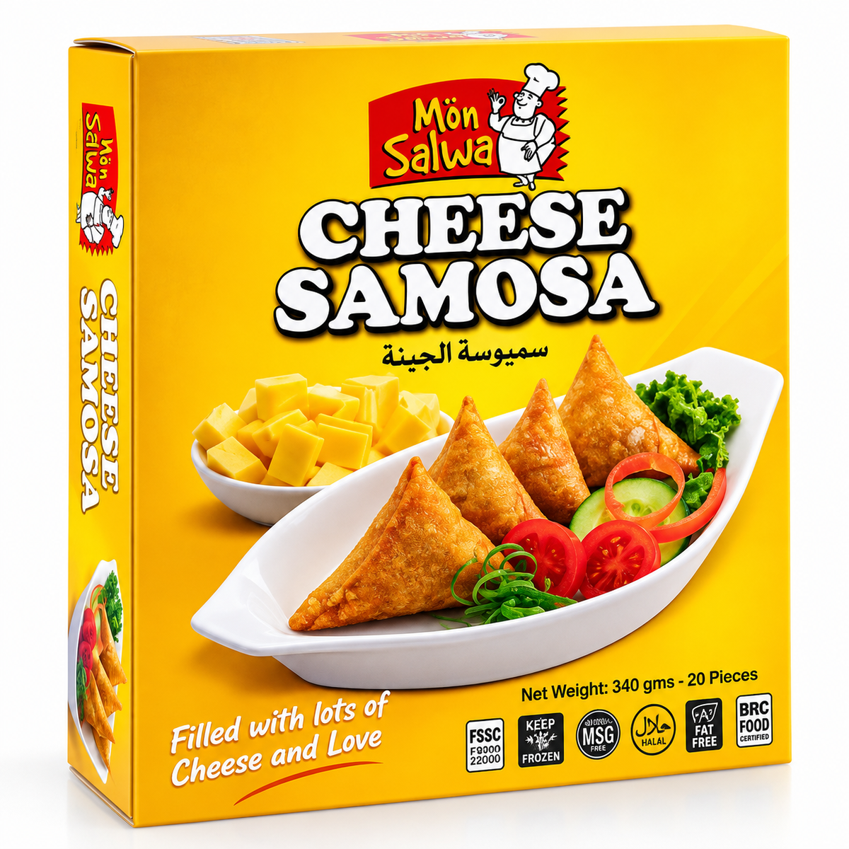 Mon Salwa Cheese Samosa 340GM