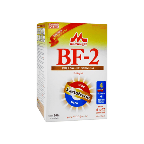 MORINAGA BF-2 FOLLOW-UP FORMULA 600G BOX (6-12 MONTHS) - Nazar Jan's Supermarket