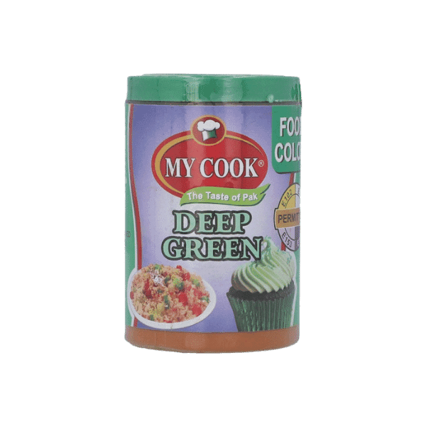 MY COOK DEEP GREEN FOOD COLOR 85G - Nazar Jan's Supermarket