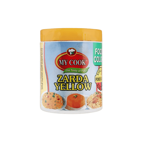 MY COOK ZARDA YELLOW FOOD COLOR 85GM - Nazar Jan's Supermarket
