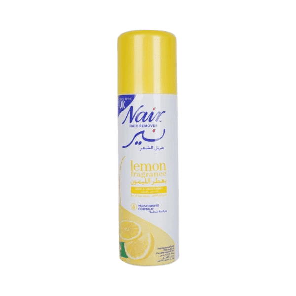 NAIR HAIR REMOVAL SPRAY LEMON FRAGRANCE 200ML - Nazar Jan's Supermarket