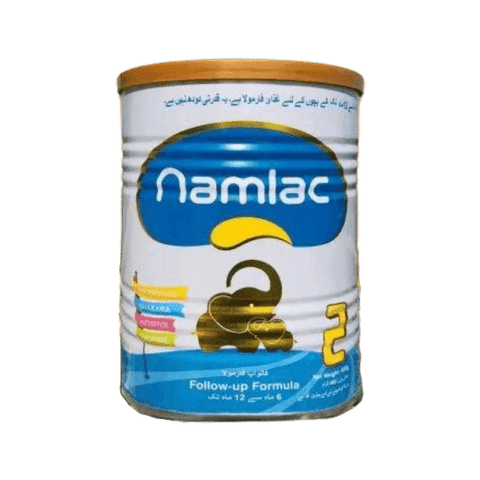 NAMLAC 2 FOLLOW UP FORMULA 400GM - Nazar Jan's Supermarket