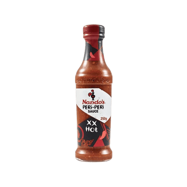 NANDO'S PERI PERI XX HOT SAUCE 250G - Nazar Jan's Supermarket