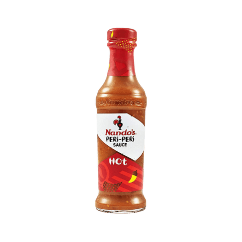 NANDOS HOT PERI PERI SAUCE 260G - Nazar Jan's Supermarket