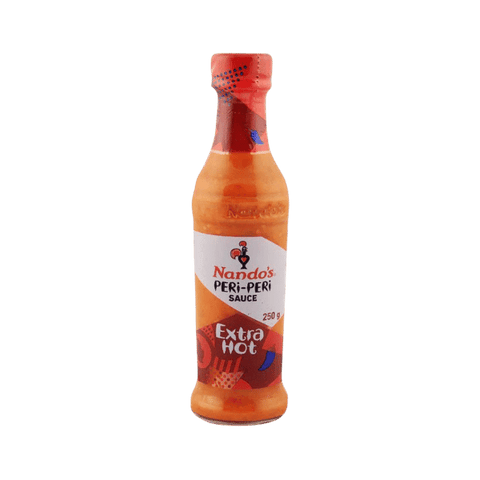 NANDOS PERI PERI EXTRA HOT SAUCE 250GM - Nazar Jan's Supermarket