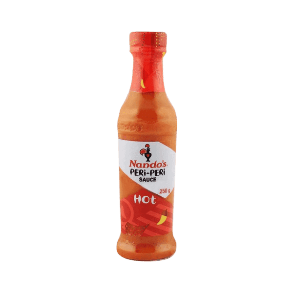 NANDOS PERI PERI HOT SAUCE 250GM - Nazar Jan's Supermarket