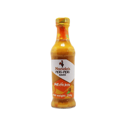 NANDOS PERI PERI MEDIUM SAUCE 250GM - Nazar Jan's Supermarket