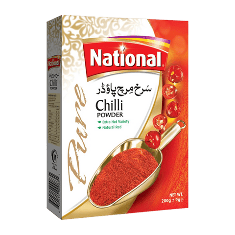 NATIONAL CHILLI POWDER 200GM - Nazar Jan's Supermarket