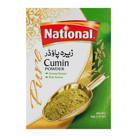 NATIONAL CUMIN POWDER 50G - Nazar Jan's Supermarket