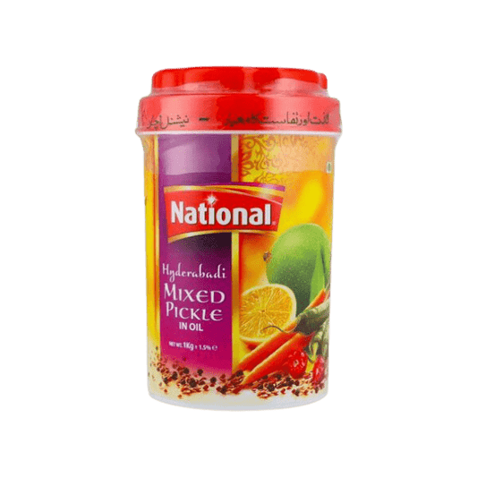 NATIONAL HYDERABADI MIX PICKLE 1KG - Nazar Jan's Supermarket