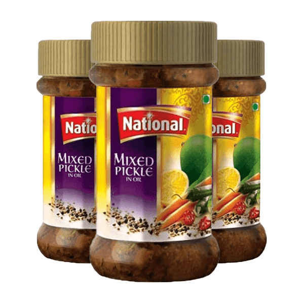NATIONAL HYDERABADI MIXED PICKLE 370GM - Nazar Jan's Supermarket