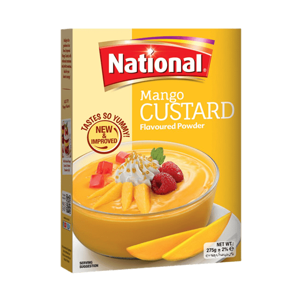 NATIONAL MANGO CUSTARD 275GM - Nazar Jan's Supermarket