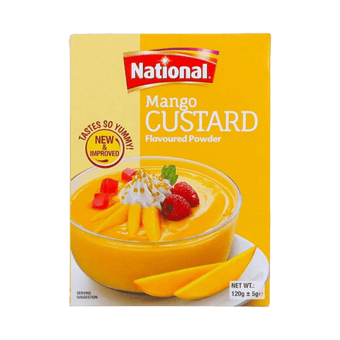 NATIONAL MANGO CUSTARD POWDER 120GM - Nazar Jan's Supermarket