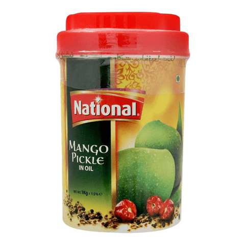 NATIONAL MANGO PICKLE 1KG - Nazar Jan's Supermarket