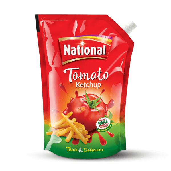 NATIONAL TOMATO KETCHUP POUCH 800GM - Nazar Jan's Supermarket