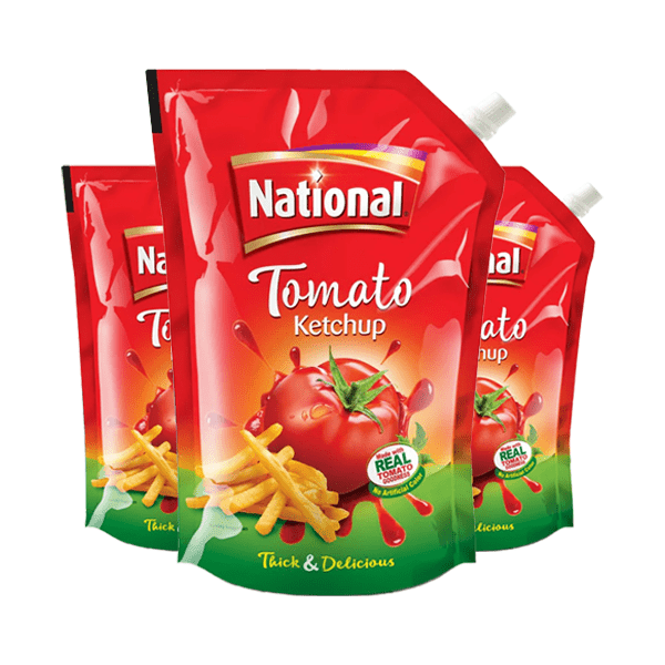 NATIONAL TOMATO KETCHUP POUCH 800GM - Nazar Jan's Supermarket