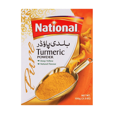NATIONAL TURMERIC POWDER 100G - Nazar Jan's Supermarket