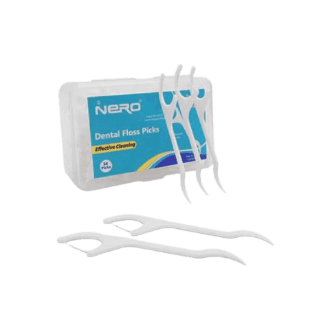 NERO DENTAL FLOSS PICK 50PC - Nazar Jan's Supermarket