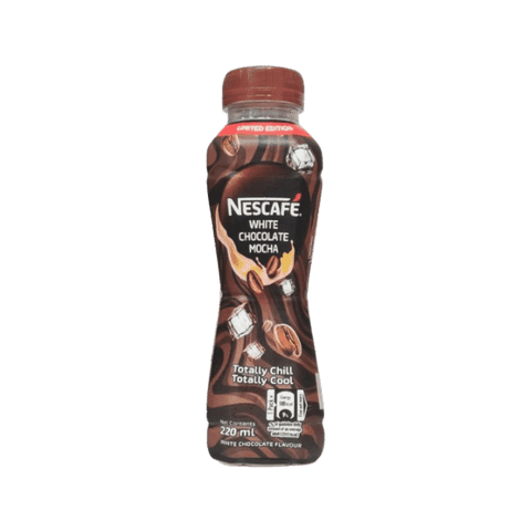 NESCAFE WHITE CHOCOLATE MOCHA BOTTLE 220ML - Nazar Jan's Supermarket