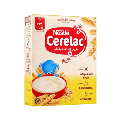 NESTLE CERELAC WHEAT 175G - Nazar Jan's Supermarket