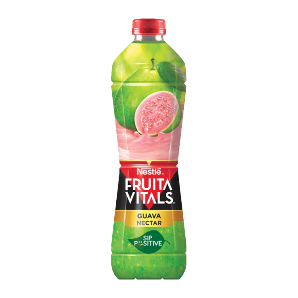 NESTLE FRUITA VITALS GUAVA NECTAR 1LTR - Nazar Jan's Supermarket