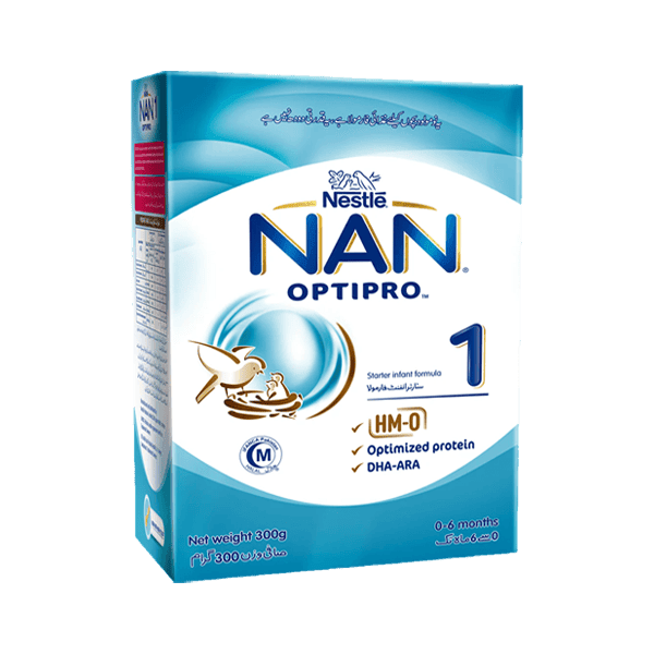 NESTLE NAN OPTIPRO 1 (STARTER INFANT FORMULA) 300GM - Nazar Jan's Supermarket