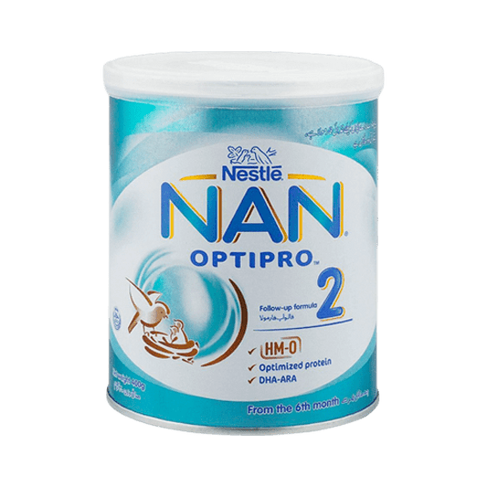 NESTLE NAN OPTIPRO, FOLLOW-UP FORMULA, STAGE 2, 400G - Nazar Jan's Supermarket