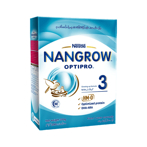 NESTLE NANGROW OPTIPRO 3 (GROWING-UP FORMULA) 300GM - Nazar Jan's Supermarket
