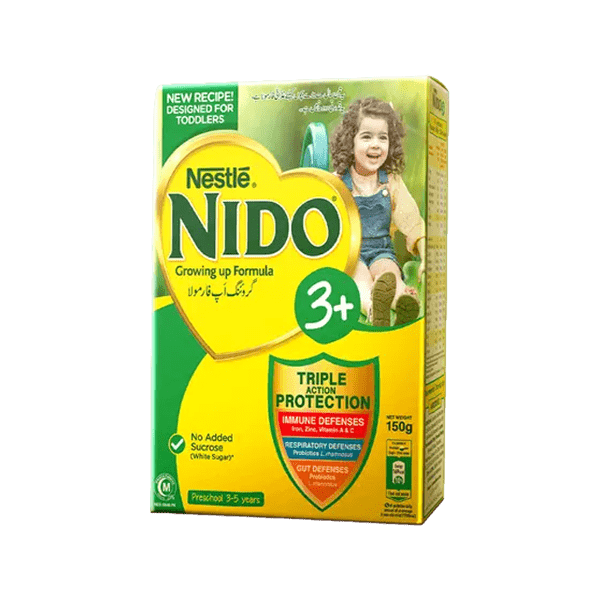 NESTLE NIDO 3+, GROWING-UP FORMULA, 150G - Nazar Jan's Supermarket