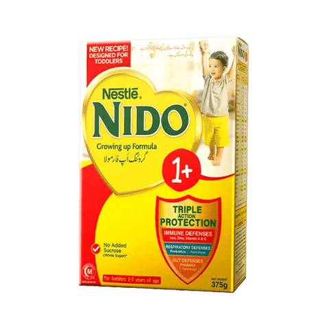 NESTLE NIDO GROWING UP FORMULA 1+ 375G - Nazar Jan's Supermarket