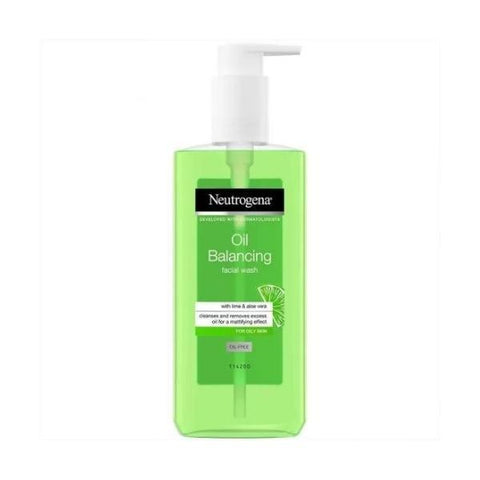 NEUTROGENA OIL BALANCING LIME FACE WASH 200ML - Nazar Jan's Supermarket