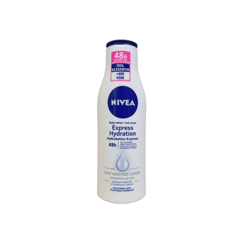 NIVEA BODY LOTION/LAIT CORPS EXPRESS HYDRATION 48H 250ML - Nazar Jan's Supermarket