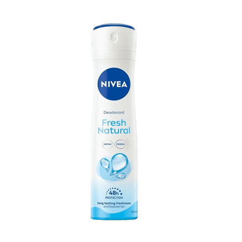 NIVEA FRESH NATURAL DEODORANT UNDERARMS SPRAY 90ML - Nazar Jan's Supermarket