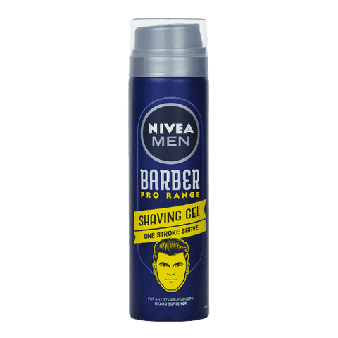 NIVEA MEN BARBER PRO RANGE SHAVING GEL 200ML - Nazar Jan's Supermarket