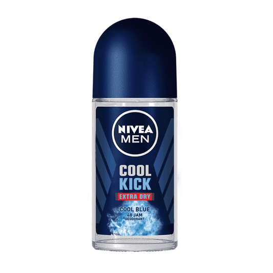 NIVEA MEN COOL KICK EXTRA DRY ROLL ON 50ML - Nazar Jan's Supermarket