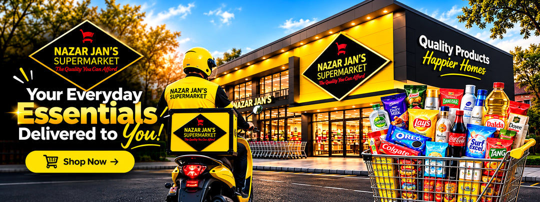 Nazar Jan's Supermarket main hero banner HD