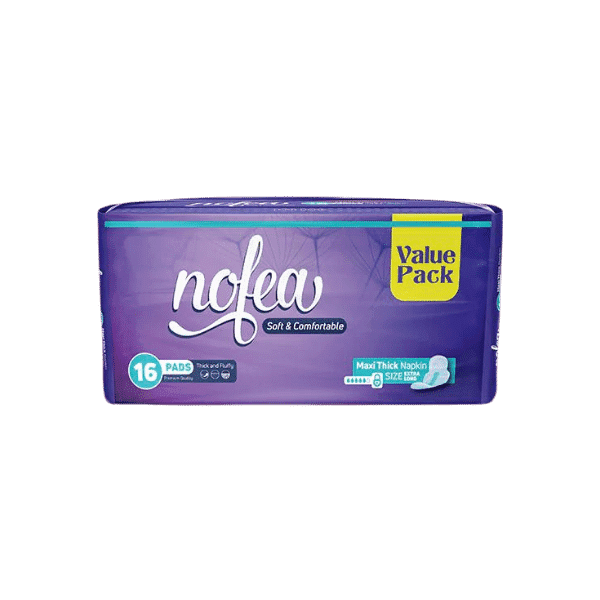 NOFEA MAXI NAPKIN EXTRA LONG 16 PADS - Nazar Jan's Supermarket