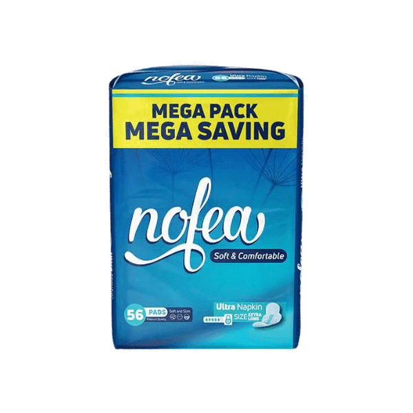NOFEA ULTRA NAPKIN EXTRA LONG 56 PADS - Nazar Jan's Supermarket