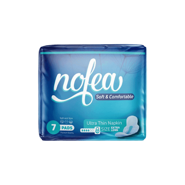 NOFEA ULTRA THIN NAPKIN EXTRA LONG SIZE 7 PADS - Nazar Jan's Supermarket