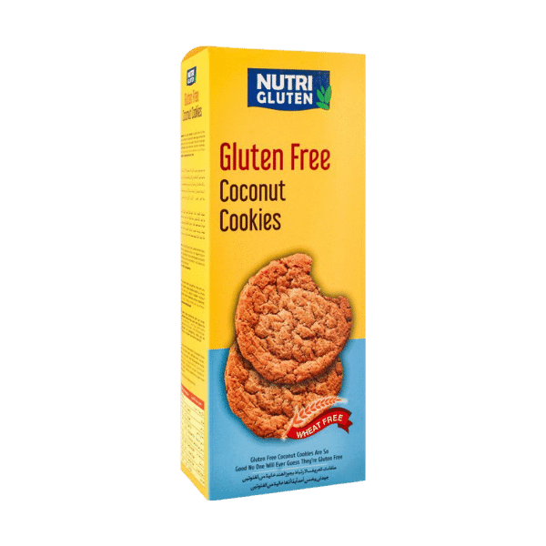 NUTRI GLUTEN FREE COCONUT COOKIES 100GM - Nazar Jan's Supermarket