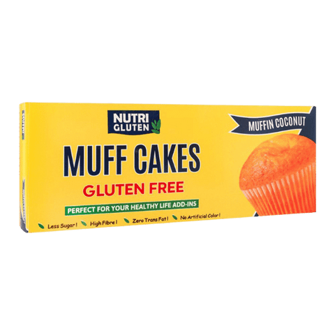NUTRI MUFF CAKES GLUTEN FREE COCONUT 100GM - Nazar Jan's Supermarket