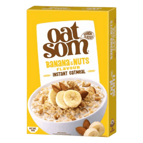 OAT SOM BANANA & NUTS INSTANT OATMEAL 39G - Nazar Jan's Supermarket