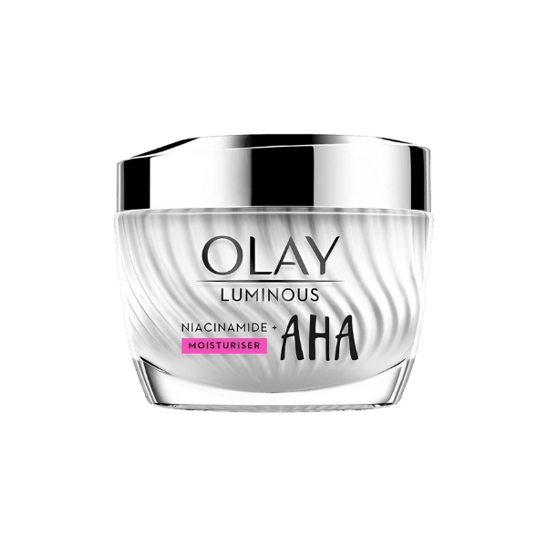 Olay Luminous Niacinamide+AHA Moisturiser Cream 50g - Nazar Jan's Supermarket