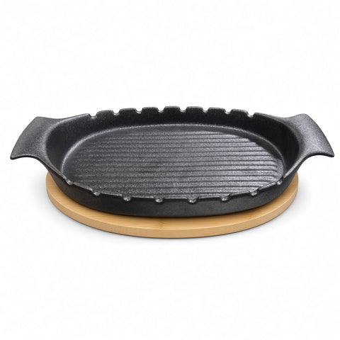 IMPERIAL CERAMIC BARBECUE TRAY W/BASE 7369-GY