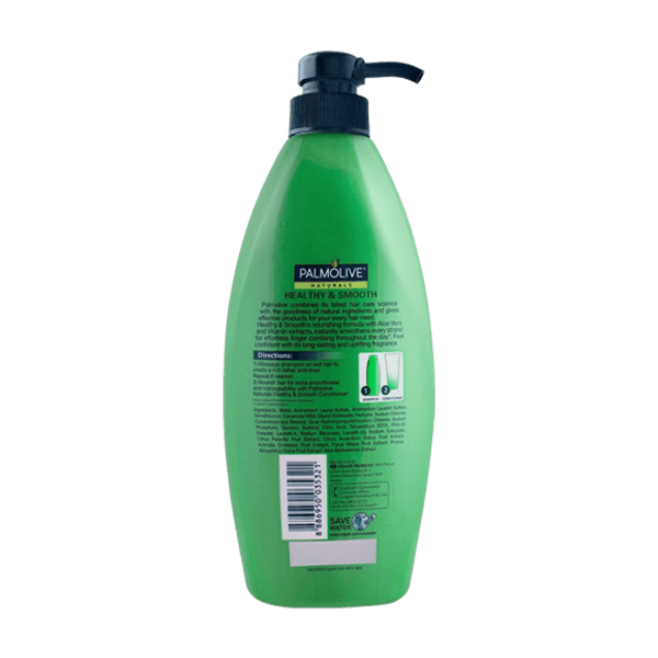 PALMOLIVE NATURALS HEALTHY AND SMOOTH SHAMPOO 680ML - Nazar Jan's Supermarket